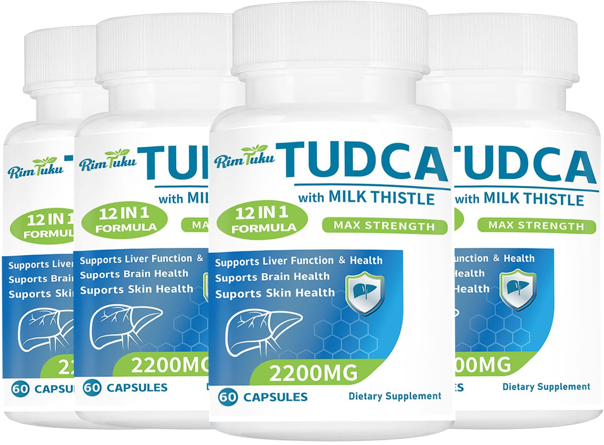 RimTuku TUDCA 2200MG avec Chardon-Marie vue de face