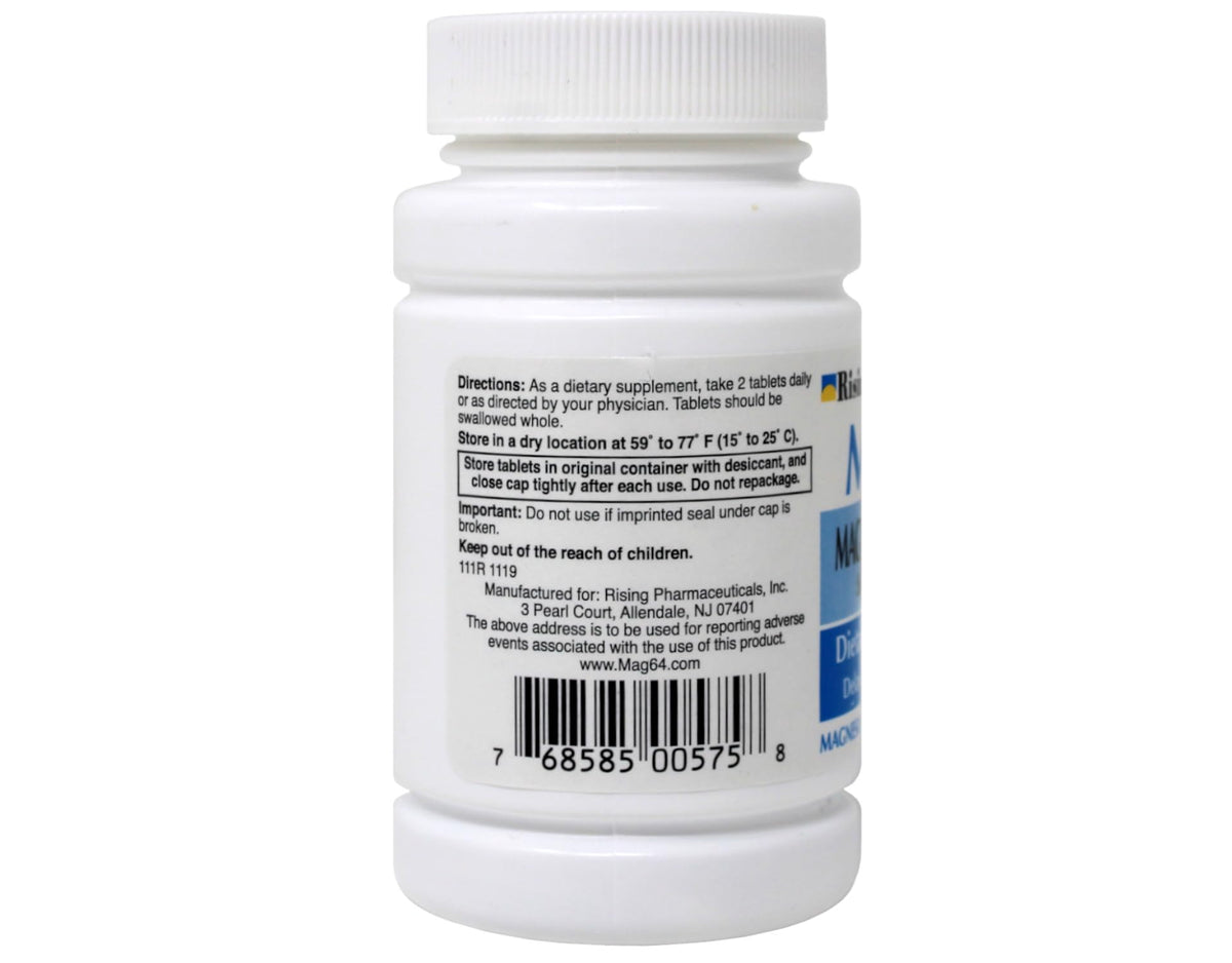 Rising Magnésium Chlorure 64 mg, comprimé, gros plan