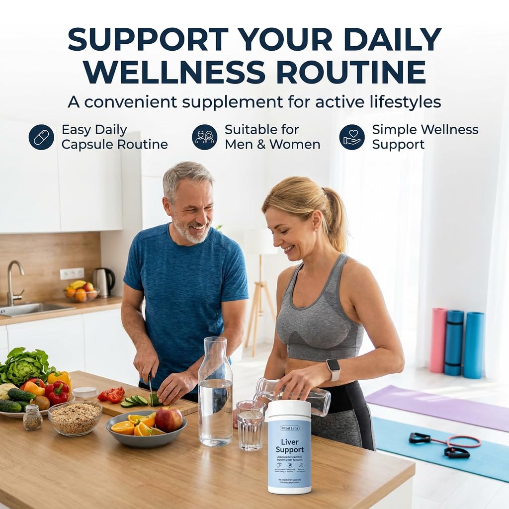 RitauI Labs complément alimentaire avec arrière-plan naturel