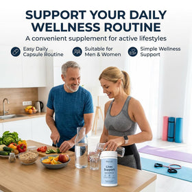 RitauI Labs complément alimentaire avec arrière-plan naturel