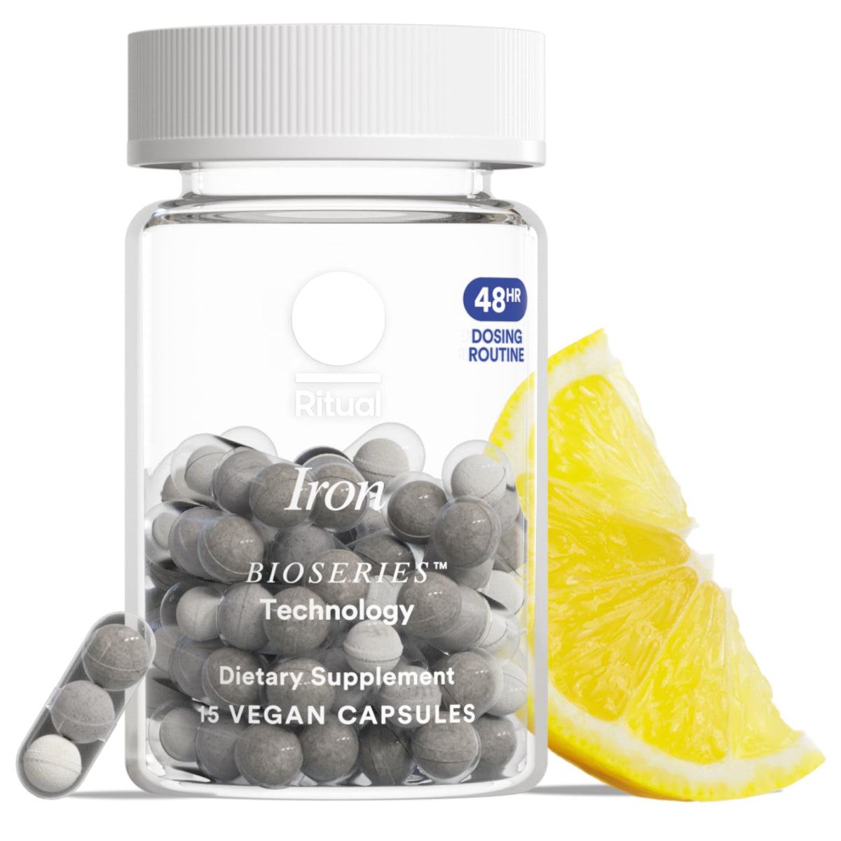 Ritual Fer Bisglycinate 60mg 15 capsules vue de face