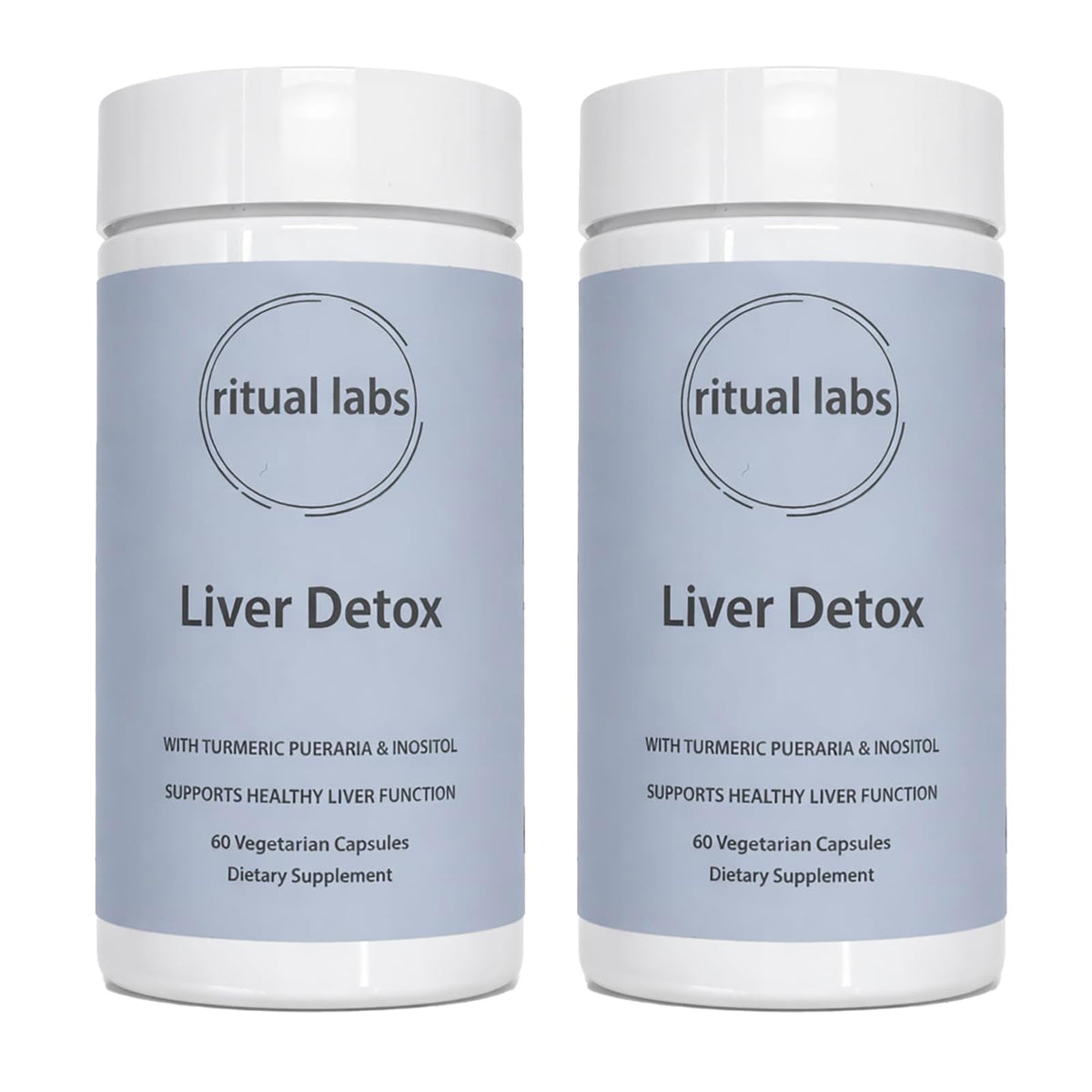 RITUAL LABS Complément Alimentaire Hépatique 60 Capsules vue de face