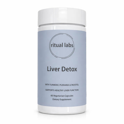 RITUAL LABS Complément Alimentaire Soutien Hépatique 60 Capsules vue de face