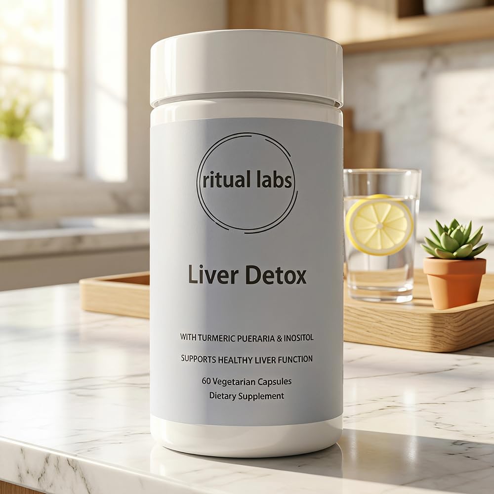 RITUAL LABS Complément Alimentaire Soutien Hépatique sur une table
