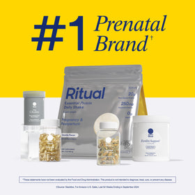 Ritual Mélange à Boire Myo-Inositol, NAC, CoQ10 - vue de côté