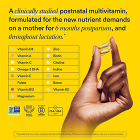 Ritual Multivitamine Postnatale Femme capsules et flacon