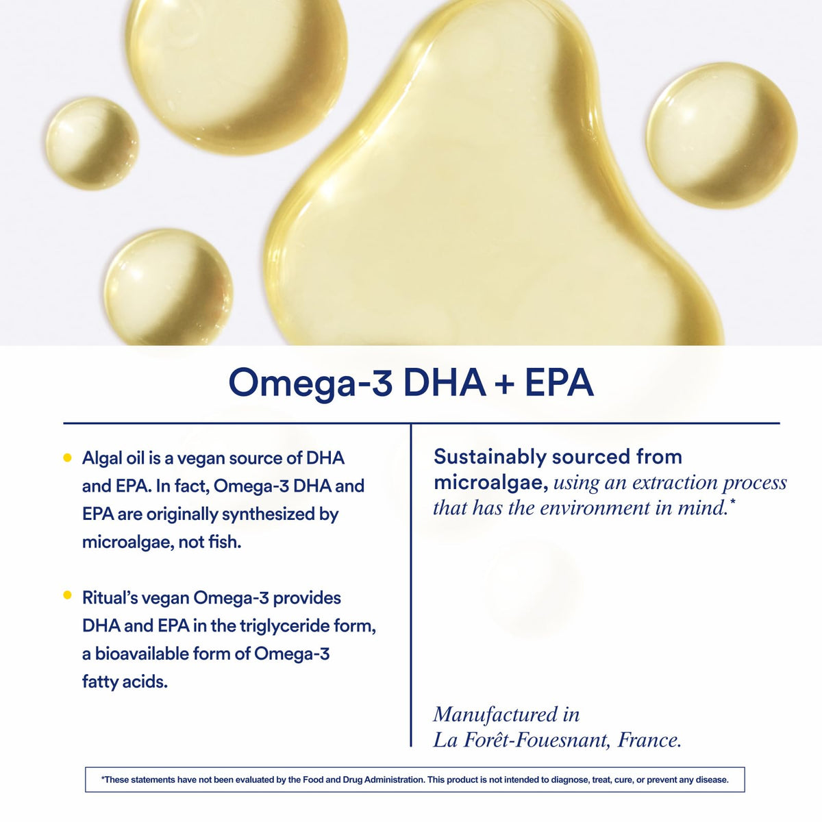 Ritual Omega 3 Vegan boîte avec étiquette
