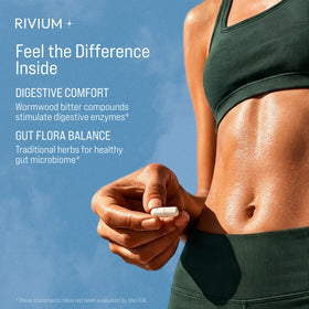 Rivium Complex d'Armoise capsules ouvertes montrant leur contenu