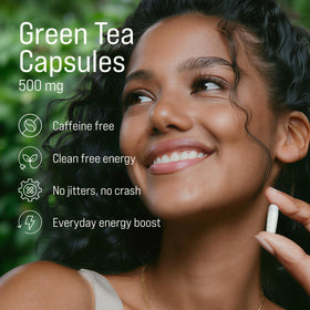 Rivium extrait de thé vert 500 mg capsules arrière