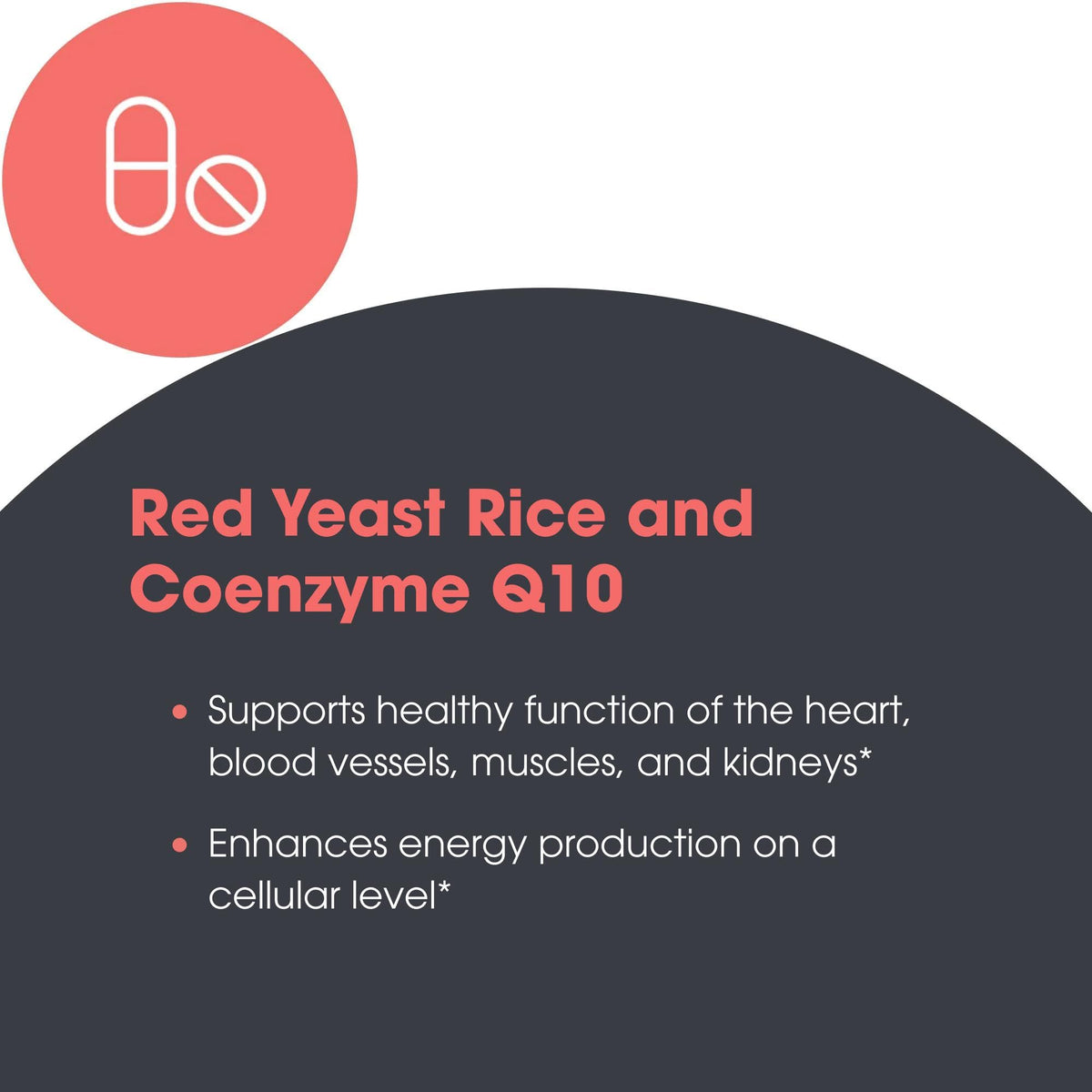 Riz de Levure Rouge avec CoQ10 a balanced routine Maintenance, vue latérale de l'emballage