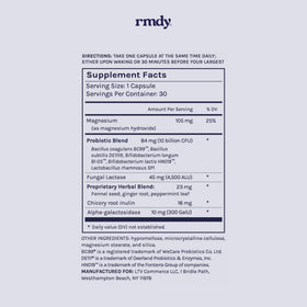rmdy produit sur une table avec des ingrédients naturels