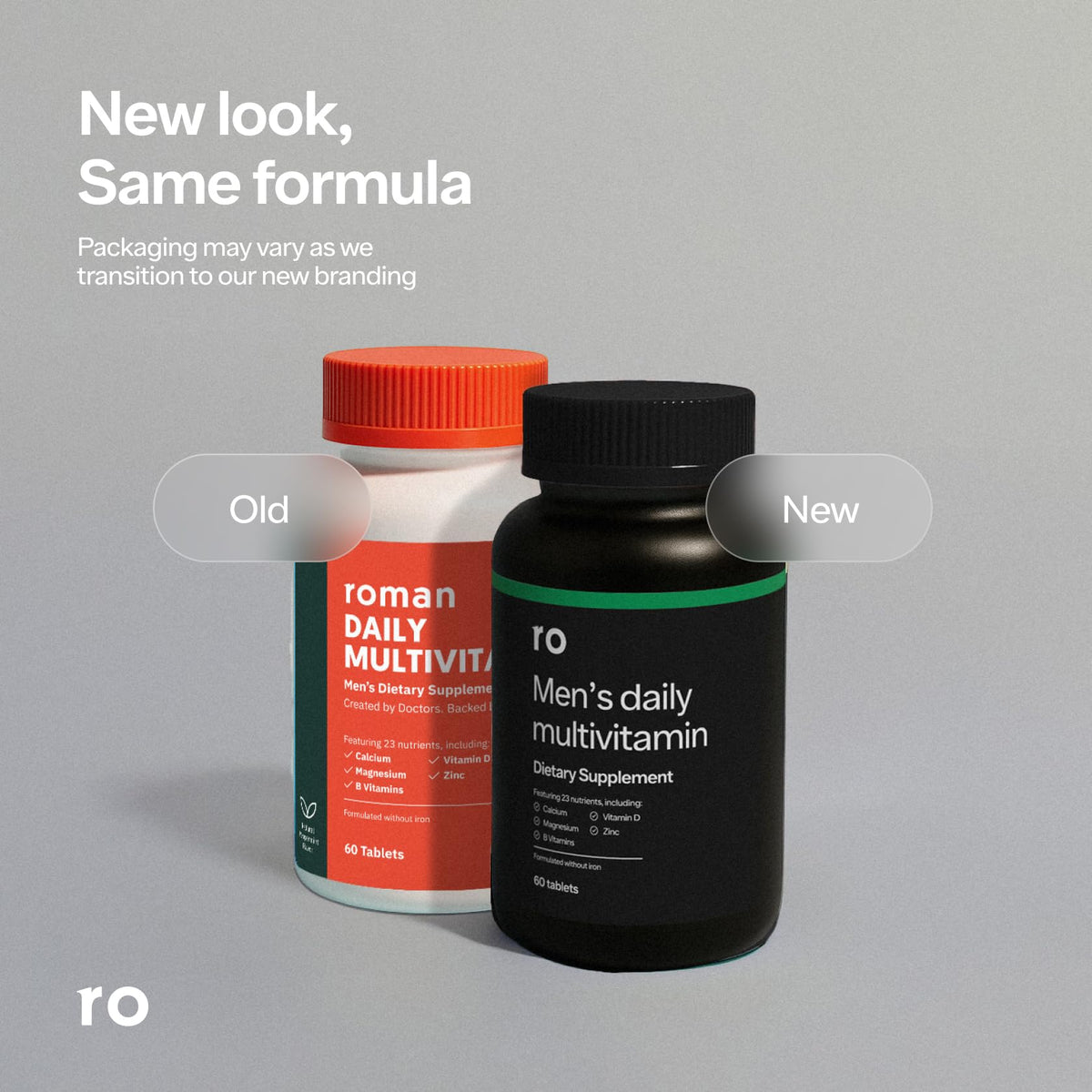 Ro Multivitamines Quotidiennes pour Hommes, utilisation quotidienne