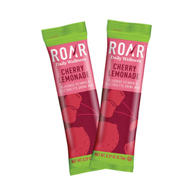ROAR Daily Wellness poudre d'hydratation cerise citron, sachets individuels