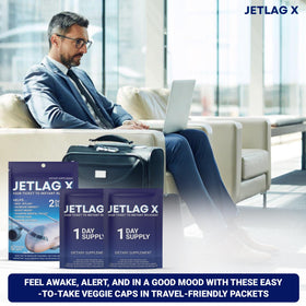 ROCK SOLID JetLagX format de 2 jours avec 6 capsules