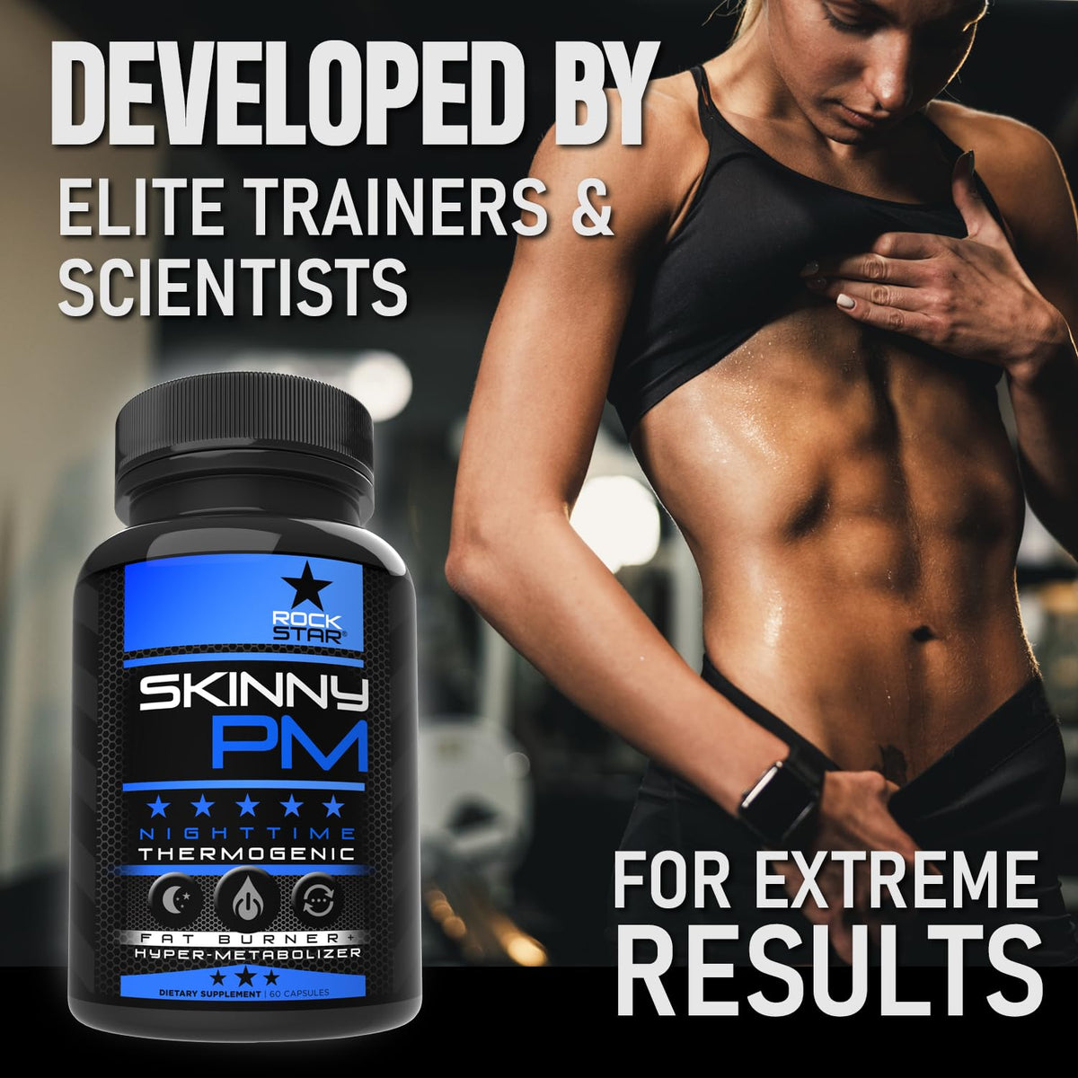 Rockstar Skinny PM boîte ouverte avec capsules