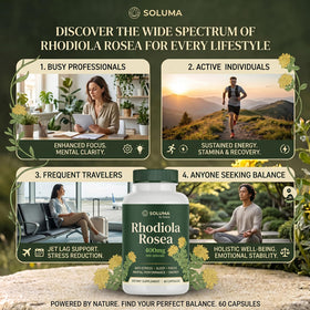 Roilois Rhodiola Rosea dans un environnement de vie sain
