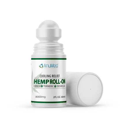Roll-On AnuMed à base de chanvre 8000mg, flacon de 60ml