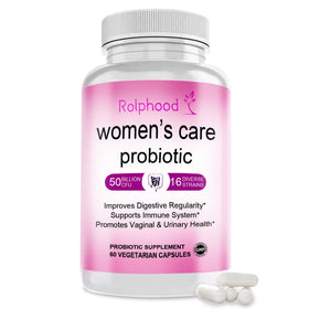 Rolphood Probiotique Vaginal 60 capsules vue de face