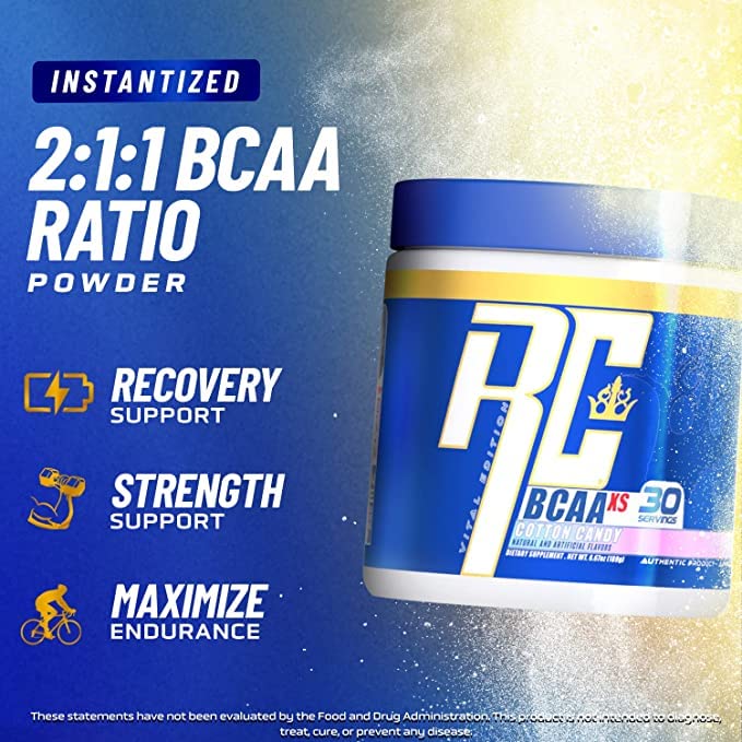 Ronnie Coleman BCAA XS 265g avec cuillère doseuse