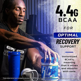Ronnie Coleman BCAA XS 265g dans un shaker