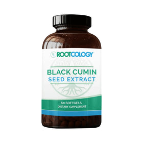 Rootcology Huile de Graines de Cumin Noir 60 Gélules - vue de face