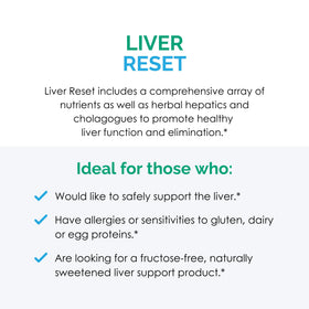 Rootcology Reset du Foie en vue de face