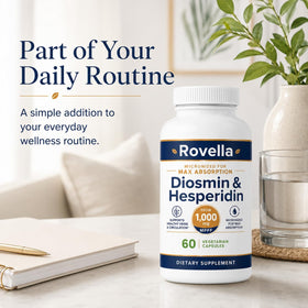Rovella Diosmine et Hespéridine capsules avec des ingrédients naturels