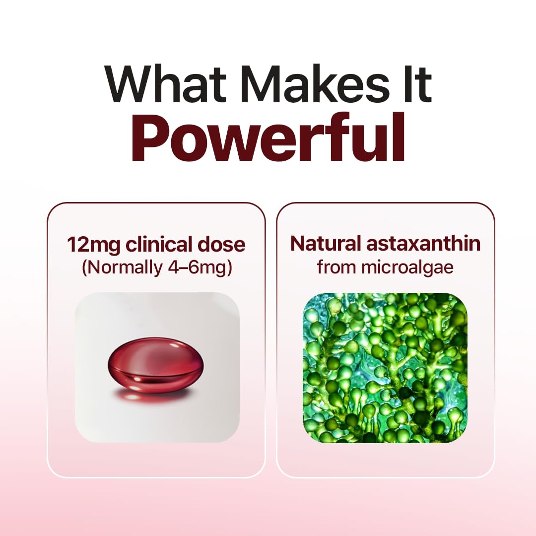 ROVINA Astaxanthin 12mg gélules en main