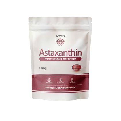 ROVINA Astaxanthin 12mg gélules paquet avant