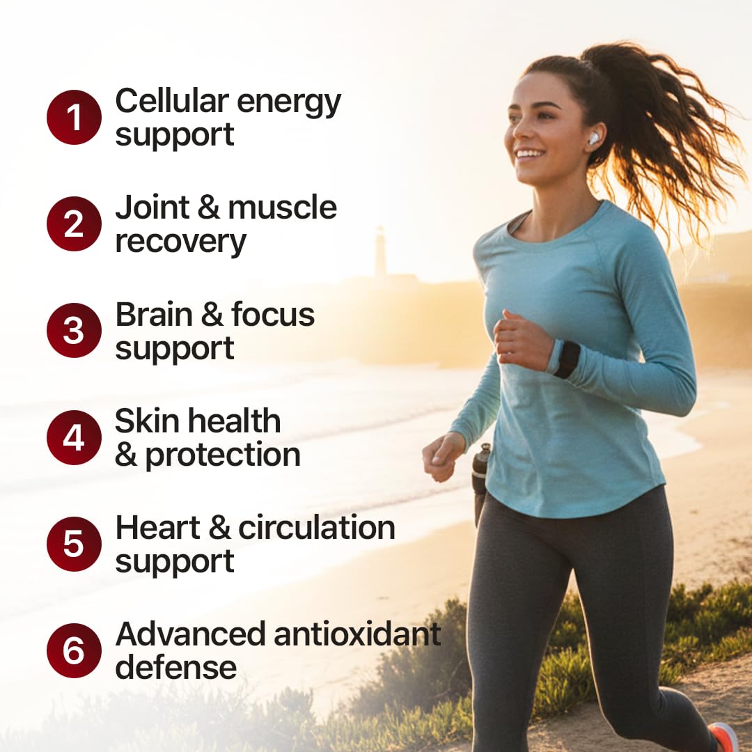 ROVINA Astaxanthin 12mg gélules sur fond blanc