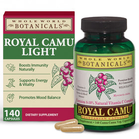 Royal Camu Whole World Botanicals 140 CT gélules vitamine C