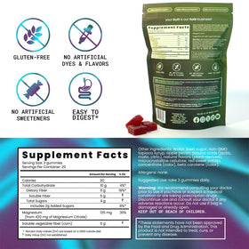 Rrhoid Rage Gummies de Fibre 60 Gummies Saveur Baies Mélangées sur fond neutre