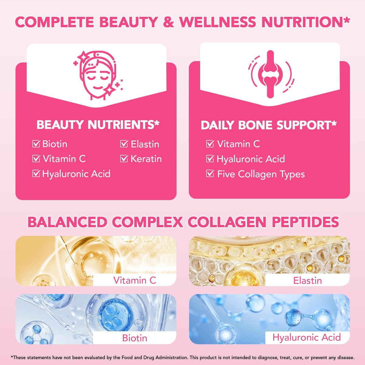 RSGRT Poudre de Collagène Multi Peptides 950g en vue latérale
