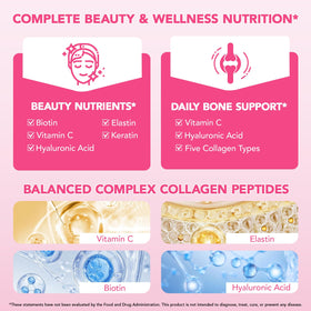 RSGRT Poudre de Collagène Multi Peptides 950g en vue latérale