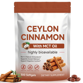 RTEWXLP gélules de cannelle de Ceylan 300 gélules vue de face