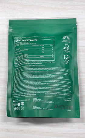 Ruduwu Gummies de Mullein montrant le goût et la texture