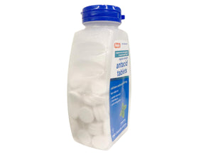 RUGBY LABORATORIES Calcium Carbonate 500mg comprimés à mâcher menthe sur une table