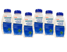 RUGBY LABORATORIES Calcium Carbonate 500mg comprimés à mâcher menthe vue de face