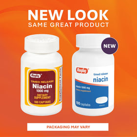 RUGBY LABORATORIES Niacine 1000mg Captabs comprimés à l'intérieur