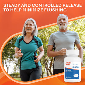 RUGBY LABORATORIES Niacine 1000mg Captabs sur une table