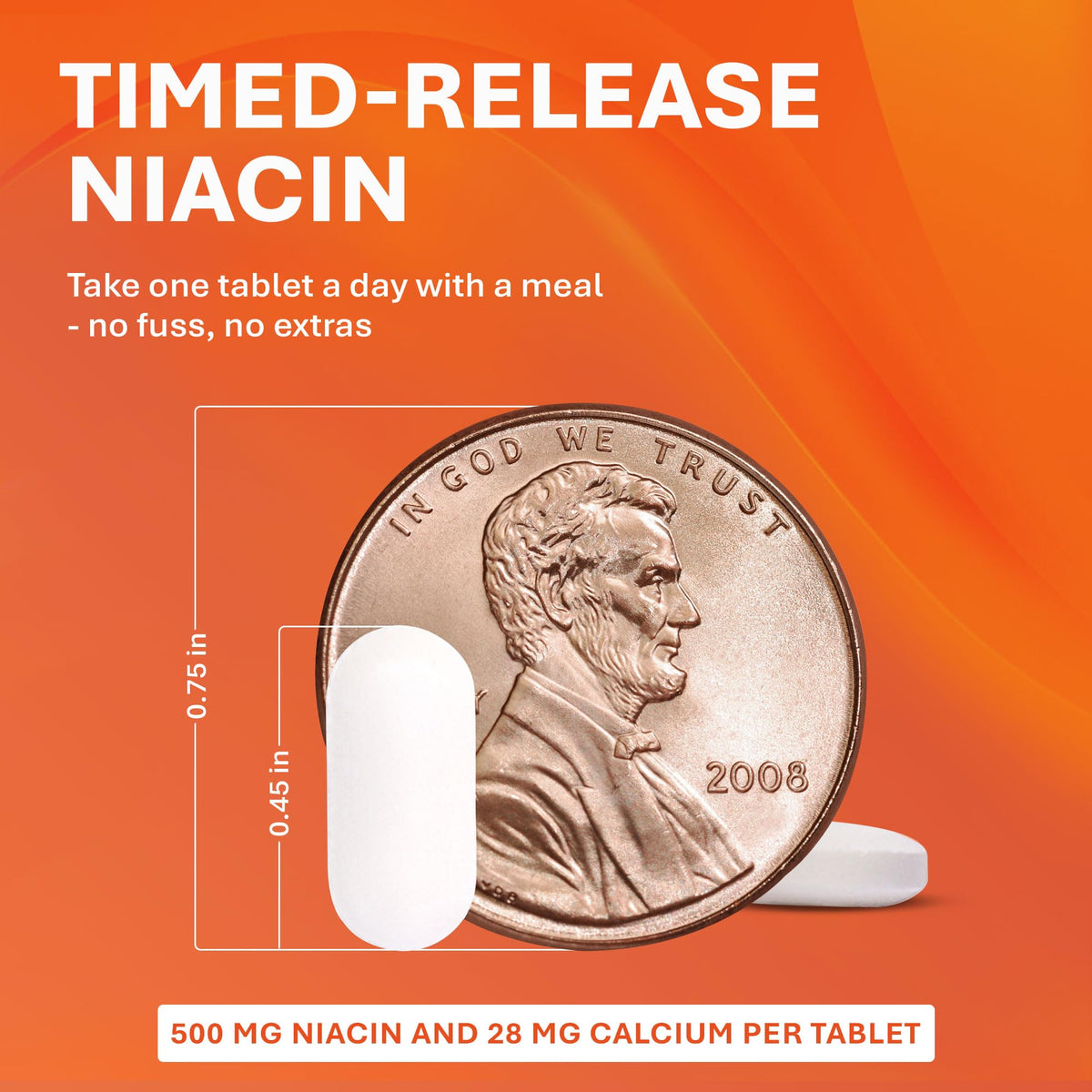 RUGBY LABORATORIES Niacine 500mg 100 Tablettes prise en main