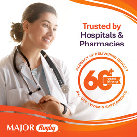 RUGBY LABORATORIES Vitamine D3 50 000 UI 100 capsules, ingrédients