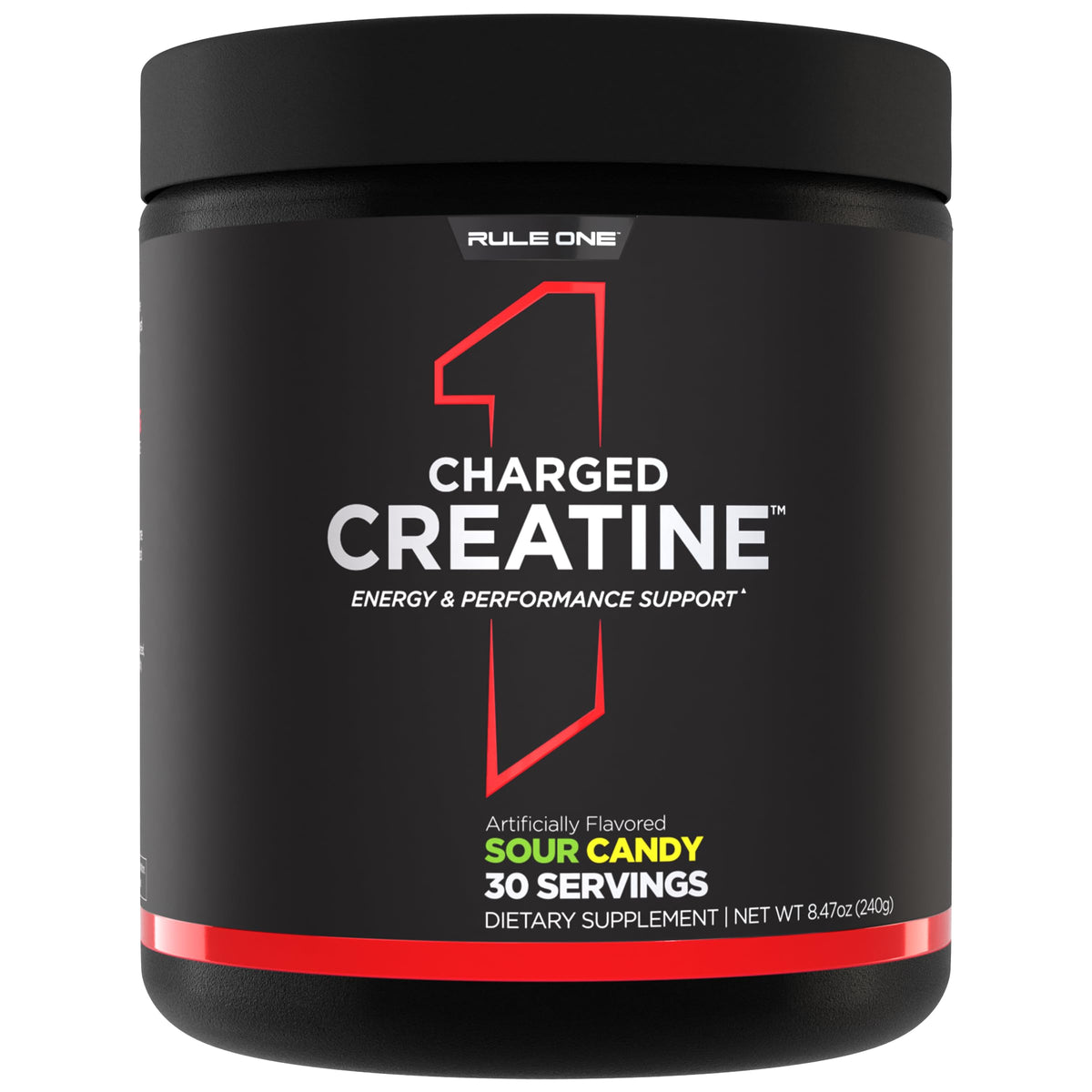 Rule 1 Proteins Charged Creatine pot de 331g vue de face