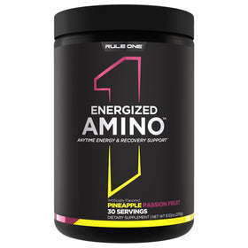 Rule 1 Proteins Energized Amino Ananas Passion front view