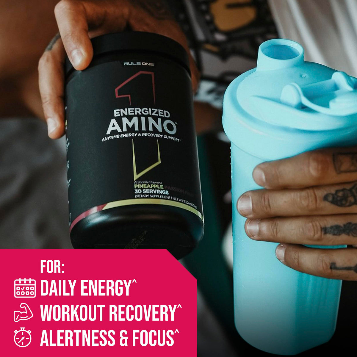 Rule 1 Proteins Energized Amino Ananas Passion nutritional information