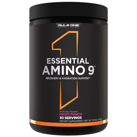Rule 1 Proteins Essential Amino 9 408g mélange de fruits vue de face