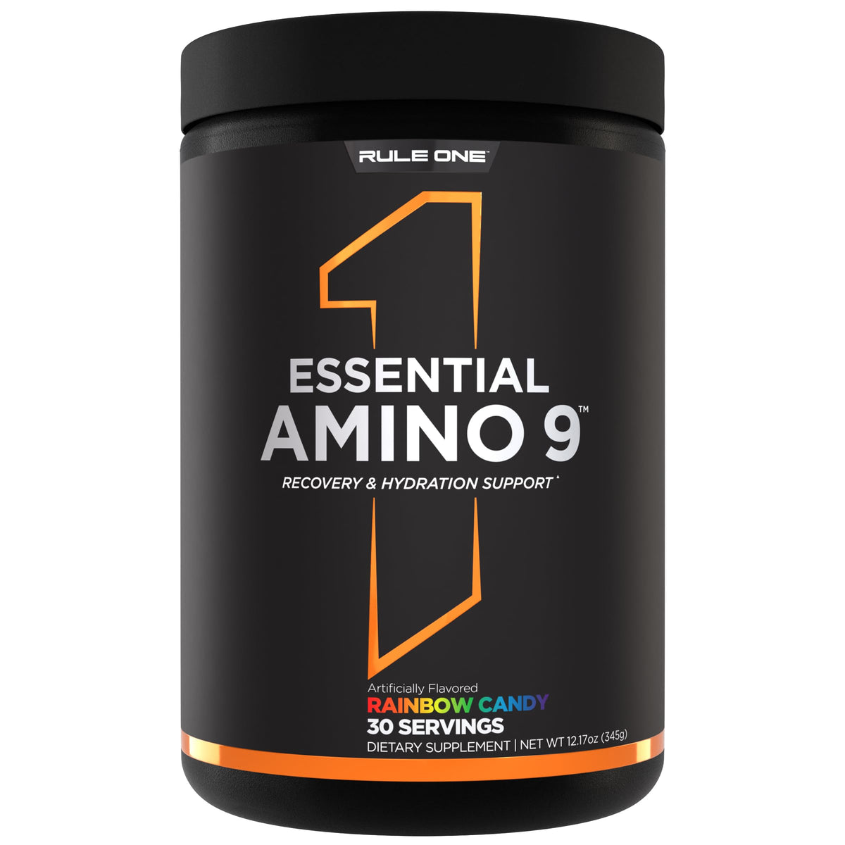 Rule 1 Proteins Essential Amino 9 Rainbow Candy 30 servings front view