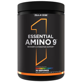 Rule 1 Proteins Essential Amino 9 Rainbow Candy 30 servings front view