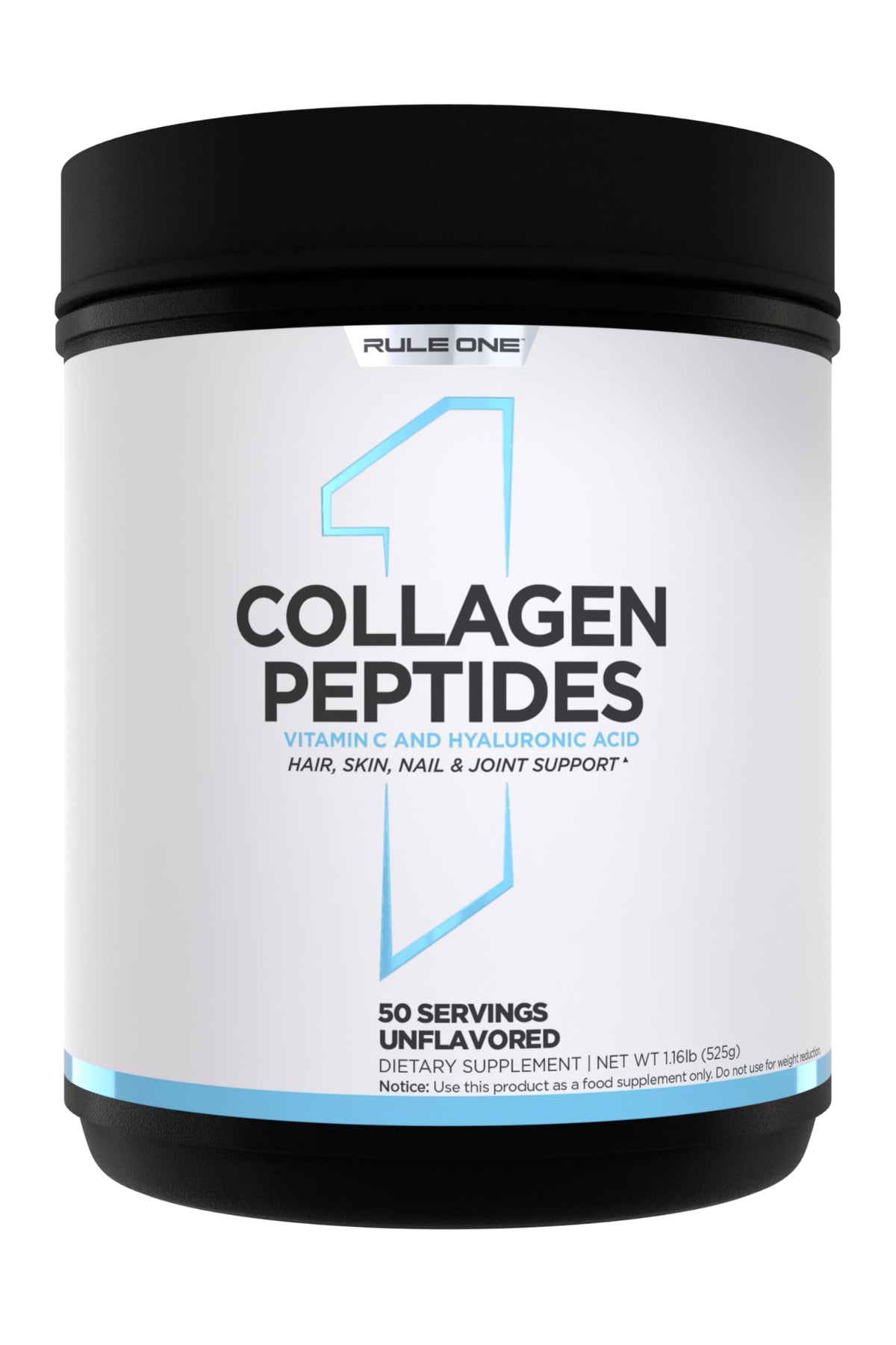Rule 1 Proteins Peptides de Collagène 640g vue frontale