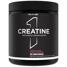 Rule 1 Proteins Poudre de Créatine 290g saveur punch de fruits vue avant